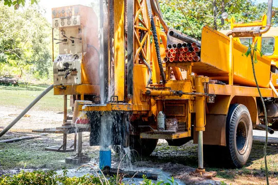 Borehole drilling in Kenya